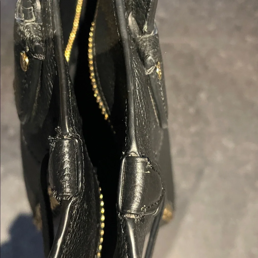 Coach Tatum Whiplash Black Tote Shoulder Bag ! - Picture 14 of 14